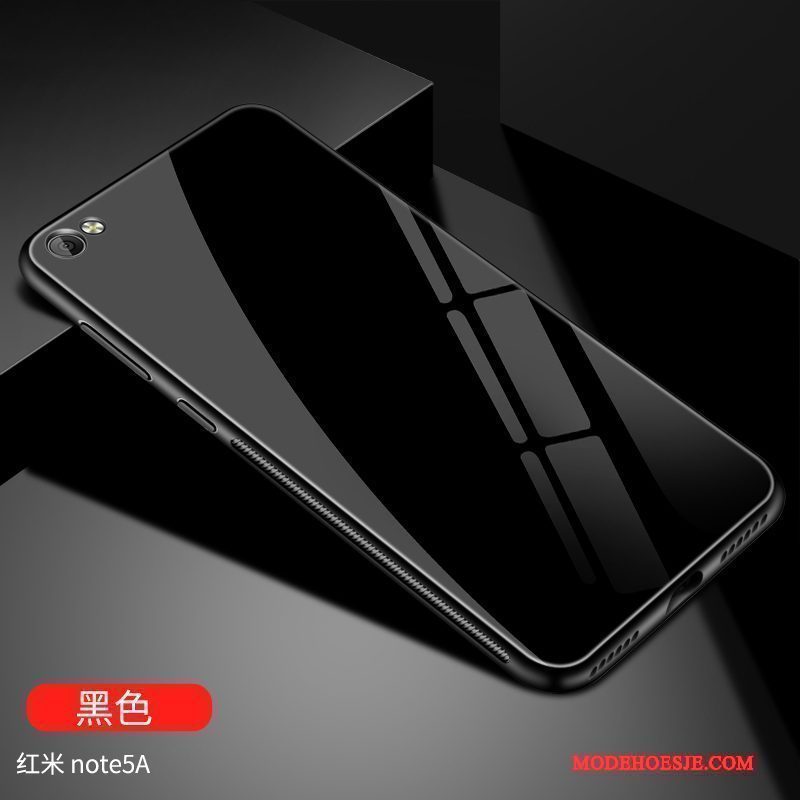 Hoesje Redmi Note 5a Zakken Anti-fall Hoge, Hoes Redmi Note 5a Siliconen Glas Mini