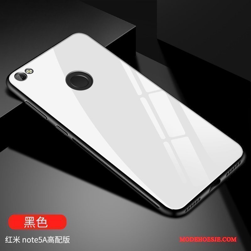 Hoesje Redmi Note 5a Zakken Anti-fall Hoge, Hoes Redmi Note 5a Siliconen Glas Mini