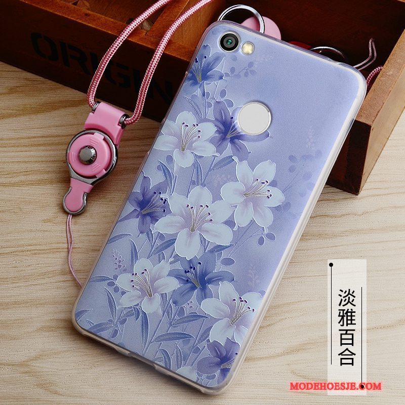 Hoesje Redmi Note 5a Zakken Rood Hanger, Hoes Redmi Note 5a Siliconen Telefoon Hoge