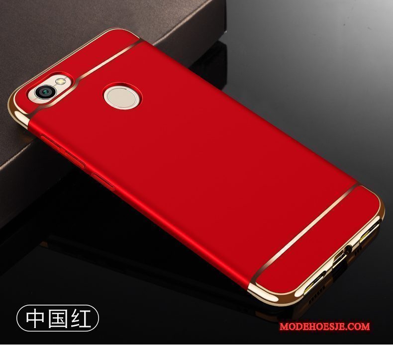 Hoesje Redmi Note 5a Zakken Roze Hoge, Hoes Redmi Note 5a Bescherming Roodtelefoon