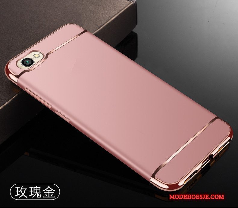 Hoesje Redmi Note 5a Zakken Roze Hoge, Hoes Redmi Note 5a Bescherming Roodtelefoon