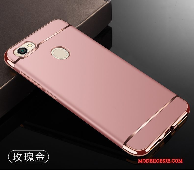 Hoesje Redmi Note 5a Zakken Roze Hoge, Hoes Redmi Note 5a Bescherming Roodtelefoon