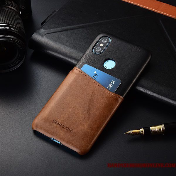 Hoesje Redmi Note 6 Pro Bescherming Kaart Gemengde Kleuren, Hoes Redmi Note 6 Pro Roodtelefoon