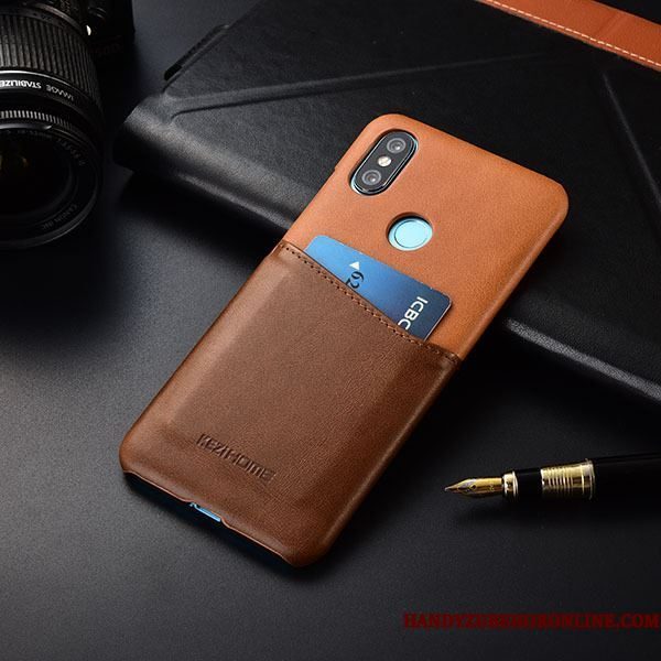 Hoesje Redmi Note 6 Pro Bescherming Kaart Gemengde Kleuren, Hoes Redmi Note 6 Pro Roodtelefoon
