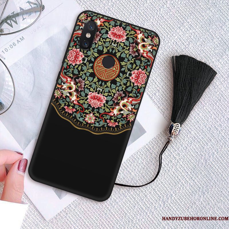 Hoesje Redmi Note 6 Pro Scheppend Paleistelefoon, Hoes Redmi Note 6 Pro Vintage Jeugd Mini