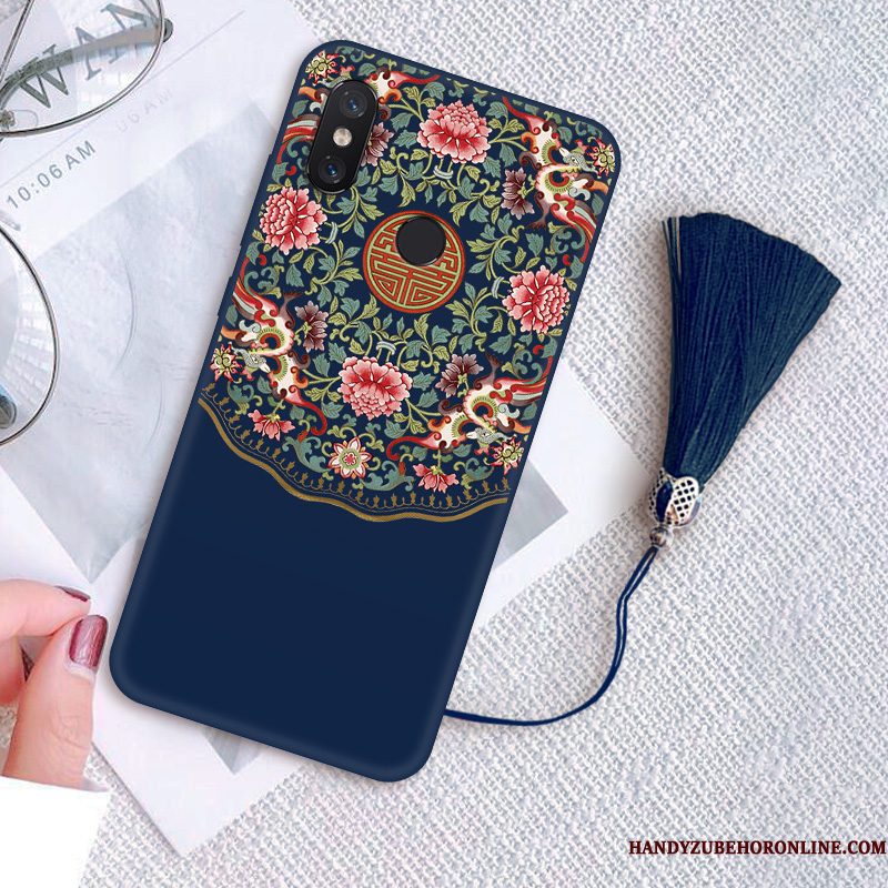 Hoesje Redmi Note 6 Pro Scheppend Paleistelefoon, Hoes Redmi Note 6 Pro Vintage Jeugd Mini