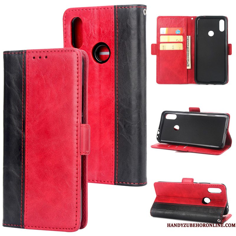 Hoesje Redmi Note 7 Bescherming Trend Mini, Hoes Redmi Note 7 Siliconen Persoonlijk Rood