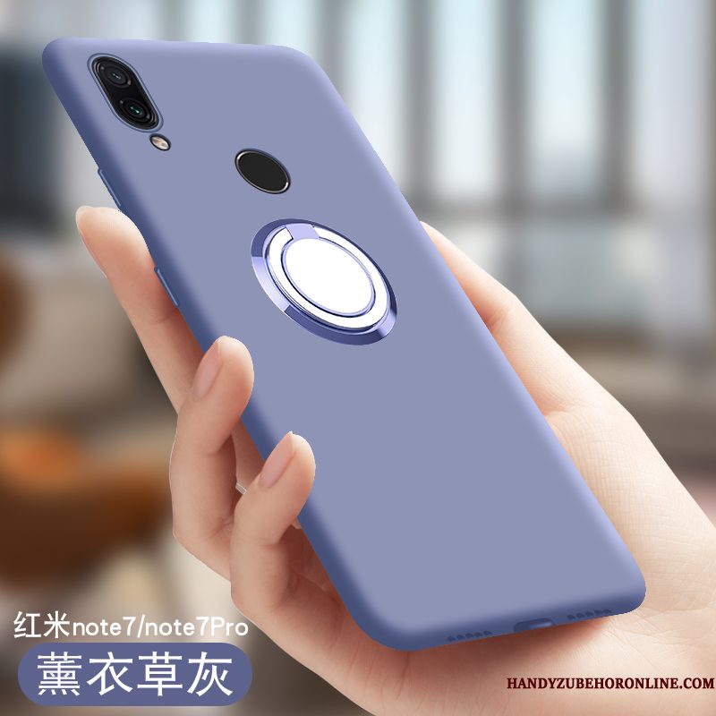 Hoesje Redmi Note 7 Zacht Minitelefoon, Hoes Redmi Note 7 Siliconen Magnetisch Auto