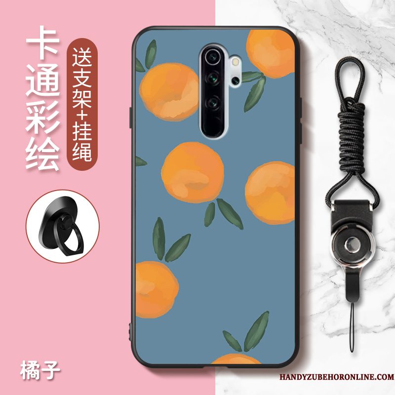 Hoesje Redmi Note 8 Pro Spotprent Telefoon Rood, Hoes Redmi Note 8 Pro Mooie Anti-fall