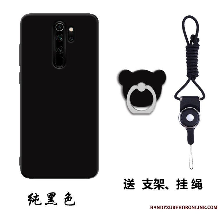 Hoesje Redmi Note 8 Pro Zacht Hanger Rood, Hoes Redmi Note 8 Pro Ondersteuning Telefoon Mini