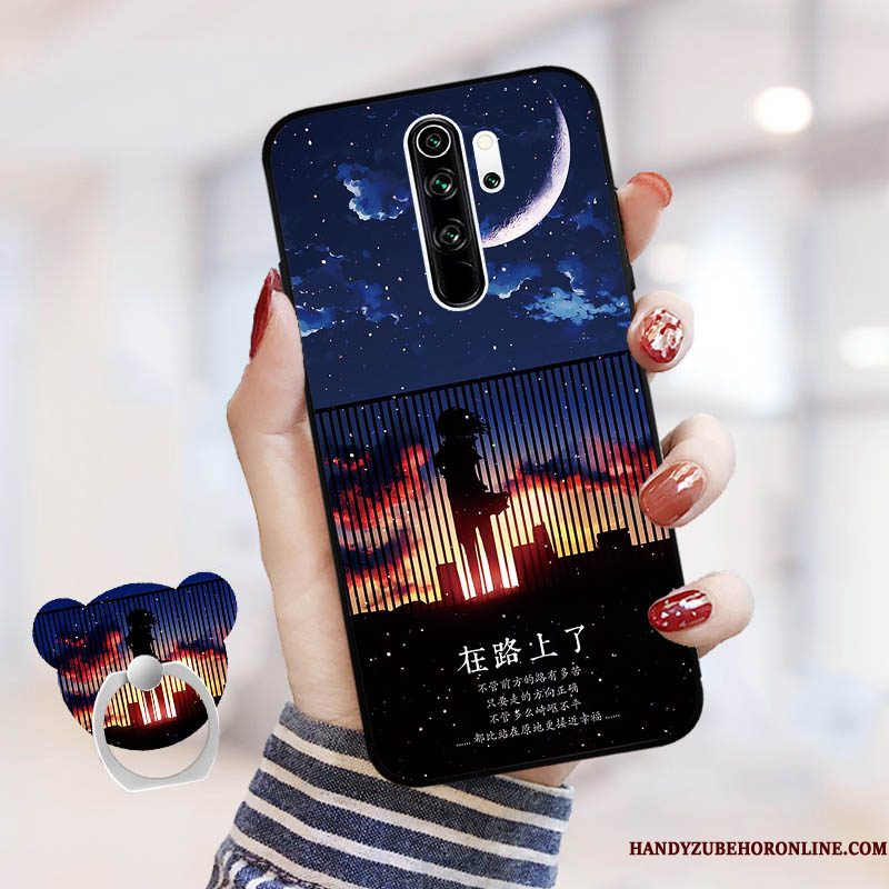 Hoesje Redmi Note 8 Pro Zakken Telefoon Rood, Hoes Redmi Note 8 Pro Scheppend Anti-fall Mini