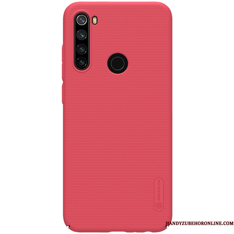 Hoesje Redmi Note 8t Ondersteuning Mini Schrobben, Hoes Redmi Note 8t Zakken Goud Anti-fall