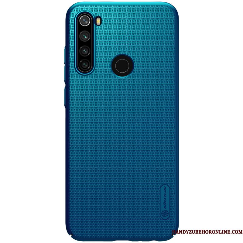 Hoesje Redmi Note 8t Ondersteuning Mini Schrobben, Hoes Redmi Note 8t Zakken Goud Anti-fall