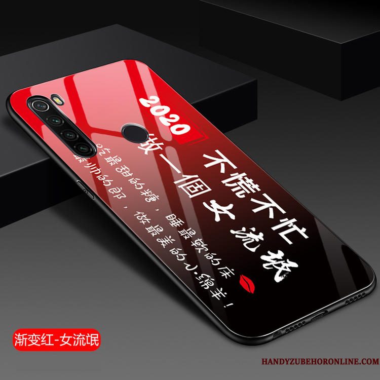 Hoesje Redmi Note 8t Scheppend Persoonlijk Lovers, Hoes Redmi Note 8t Bescherming Net Red Mini