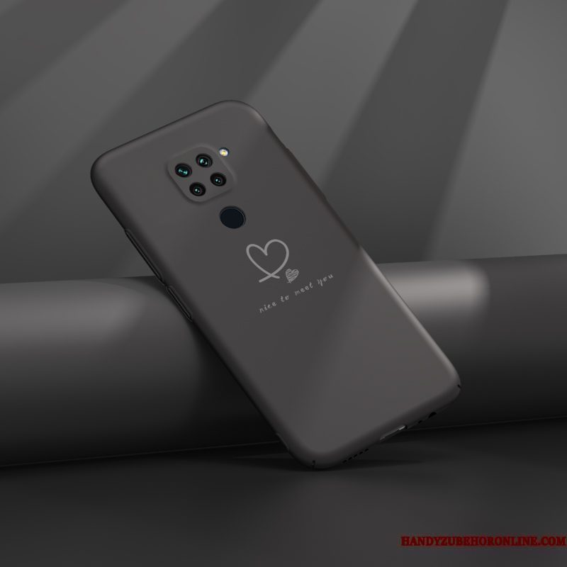 Hoesje Redmi Note 9 Spotprent Schrobben Persoonlijk, Hoes Redmi Note 9 Scheppend Vers Trend