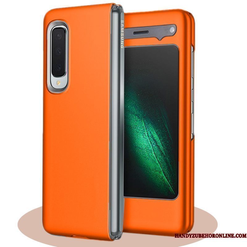 Hoesje Samsung Fold Zakken Purpertelefoon, Hoes Samsung Fold Schrobben Vouw
