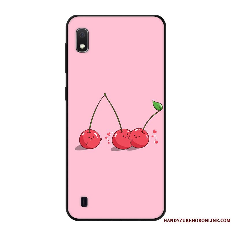 Hoesje Samsung Galaxy A10 Rozetelefoon, Hoes Samsung Galaxy A10 Anti-fall Trendy Merk