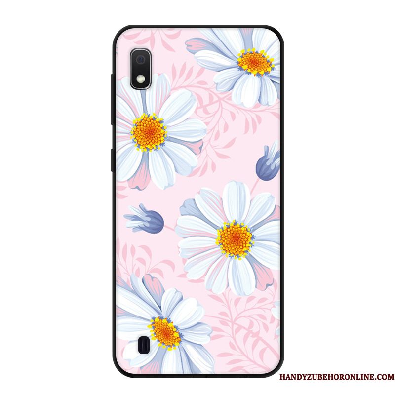 Hoesje Samsung Galaxy A10 Rozetelefoon, Hoes Samsung Galaxy A10 Anti-fall Trendy Merk