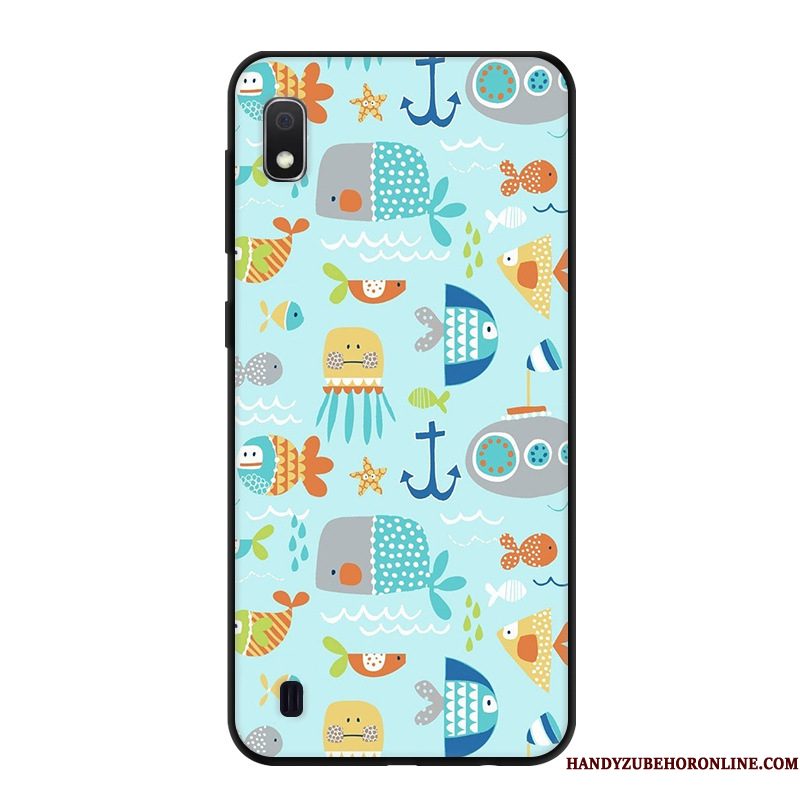 Hoesje Samsung Galaxy A10 Rozetelefoon, Hoes Samsung Galaxy A10 Anti-fall Trendy Merk