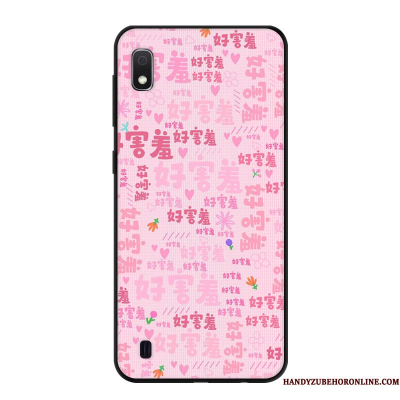 Hoesje Samsung Galaxy A10 Rozetelefoon, Hoes Samsung Galaxy A10 Anti-fall Trendy Merk