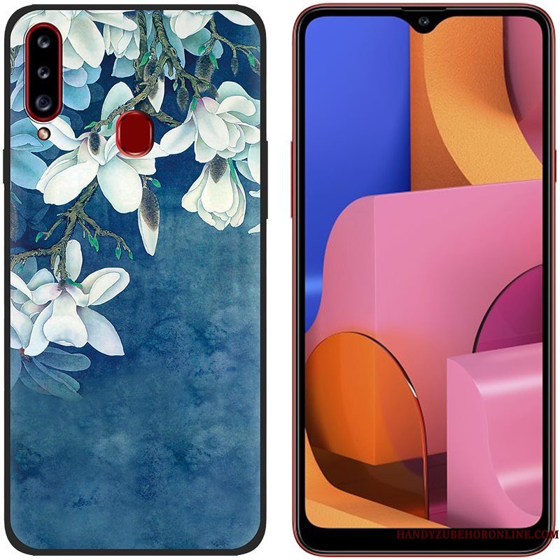 Hoesje Samsung Galaxy A20s Bescherming Doektelefoon, Hoes Samsung Galaxy A20s Siliconen Anti-fall