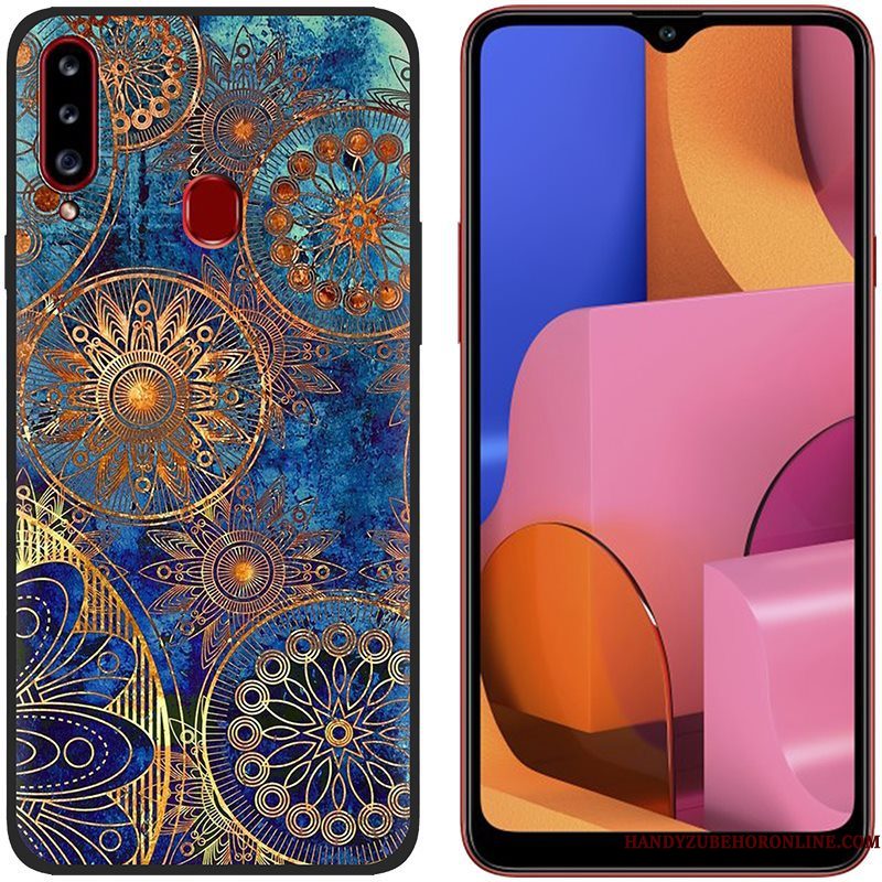 Hoesje Samsung Galaxy A20s Bescherming Doektelefoon, Hoes Samsung Galaxy A20s Siliconen Anti-fall