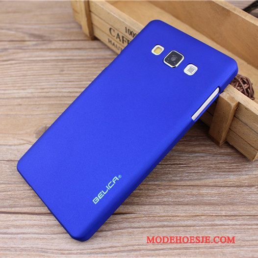 Hoesje Samsung Galaxy A3 2015 Geschilderd Hard Schrobben, Hoes Samsung Galaxy A3 2015 Bescherming Goud Dun