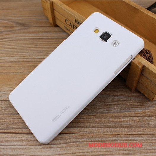 Hoesje Samsung Galaxy A3 2015 Geschilderd Hard Schrobben, Hoes Samsung Galaxy A3 2015 Bescherming Goud Dun