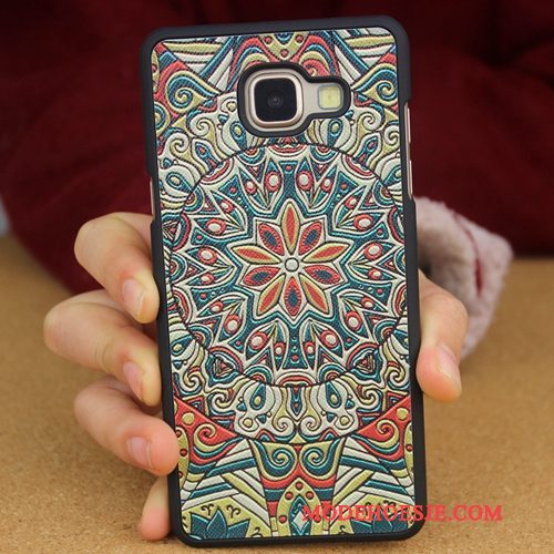 Hoesje Samsung Galaxy A3 2016 Kleur Hard Anti-fall, Hoes Samsung Galaxy A3 2016 Zacht Achterklep Schrobben