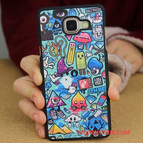 Hoesje Samsung Galaxy A3 2016 Kleur Hard Anti-fall, Hoes Samsung Galaxy A3 2016 Zacht Achterklep Schrobben