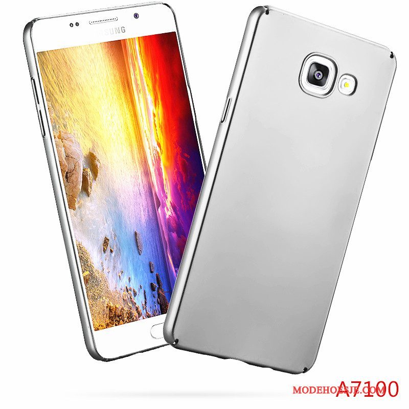 Hoesje Samsung Galaxy A3 2016 Zakken Trend Zilver, Hoes Samsung Galaxy A3 2016 Bescherming Schrobben Bedrijf