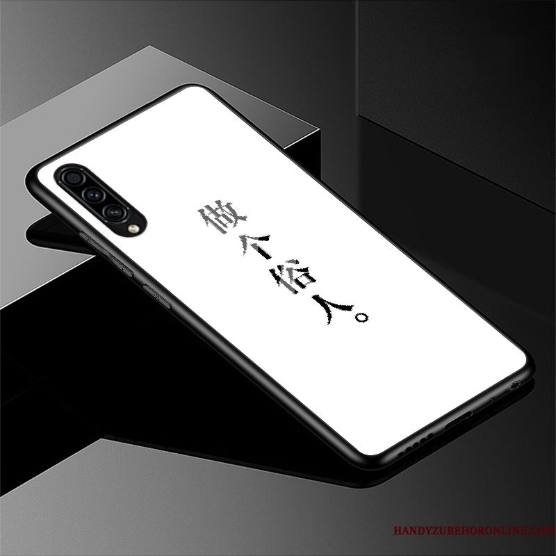 Hoesje Samsung Galaxy A30s Mode Eenvoudigetelefoon, Hoes Samsung Galaxy A30s Zakken Anti-fall Glas