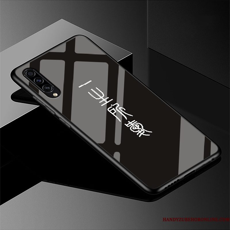 Hoesje Samsung Galaxy A30s Mode Eenvoudigetelefoon, Hoes Samsung Galaxy A30s Zakken Anti-fall Glas