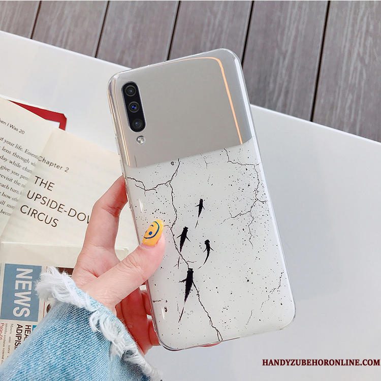 Hoesje Samsung Galaxy A30s Mode Tempereren Eenvoudige, Hoes Samsung Galaxy A30s Siliconen Telefoon Skärmskydd