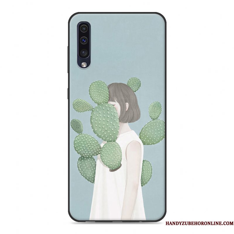 Hoesje Samsung Galaxy A30s Scheppend Wit Persoonlijk, Hoes Samsung Galaxy A30s Zacht Telefoon Trend