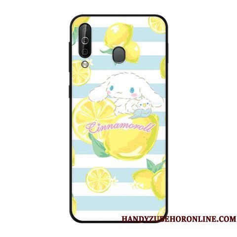 Hoesje Samsung Galaxy A40s Zacht Windtelefoon, Hoes Samsung Galaxy A40s Bescherming Zwart Schrobben