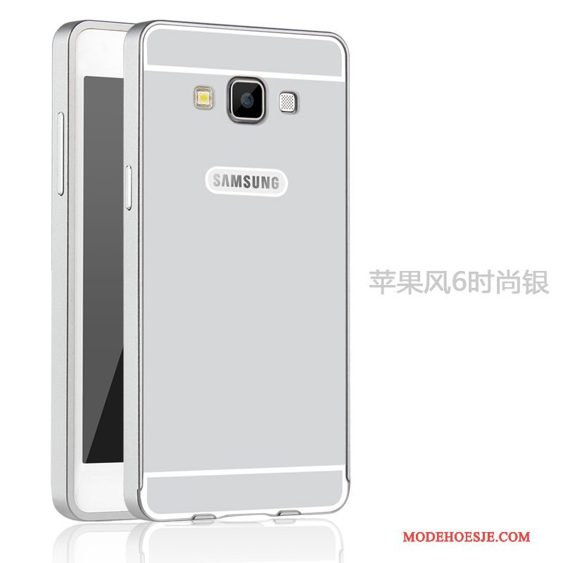 Hoesje Samsung Galaxy A5 2015 Metaal Hoge Goud, Hoes Samsung Galaxy A5 2015 Bescherming Hardtelefoon