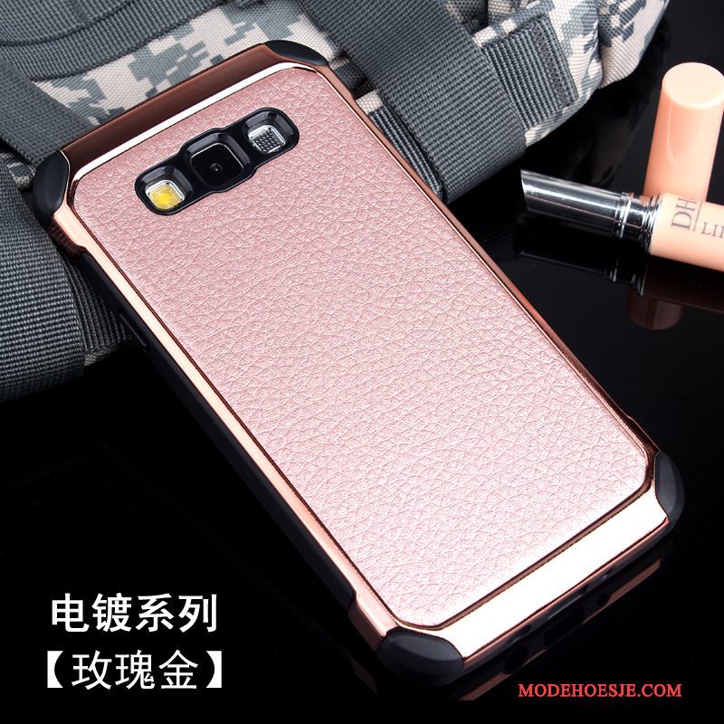 Hoesje Samsung Galaxy A5 2015 Scheppend Telefoon Roze, Hoes Samsung Galaxy A5 2015 Siliconen Anti-fall Camouflage