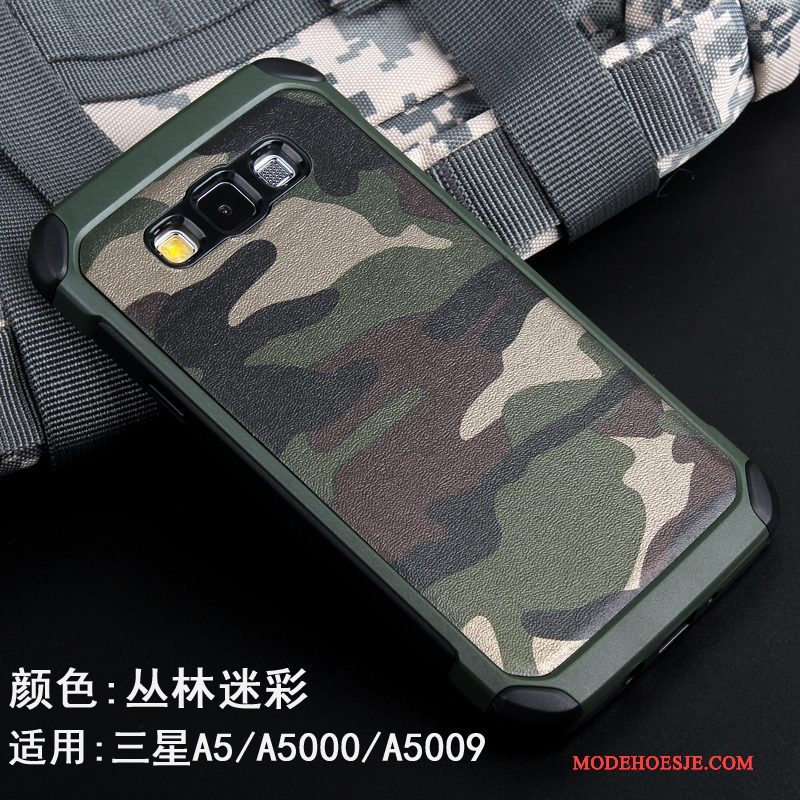 Hoesje Samsung Galaxy A5 2015 Scheppend Telefoon Roze, Hoes Samsung Galaxy A5 2015 Siliconen Anti-fall Camouflage