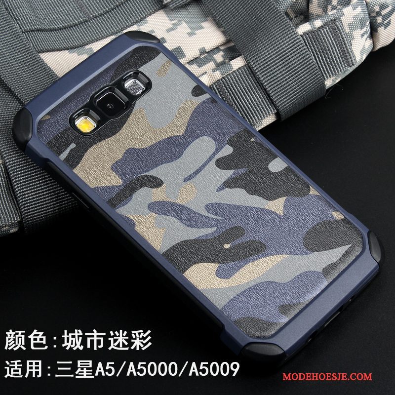 Hoesje Samsung Galaxy A5 2015 Scheppend Telefoon Roze, Hoes Samsung Galaxy A5 2015 Siliconen Anti-fall Camouflage