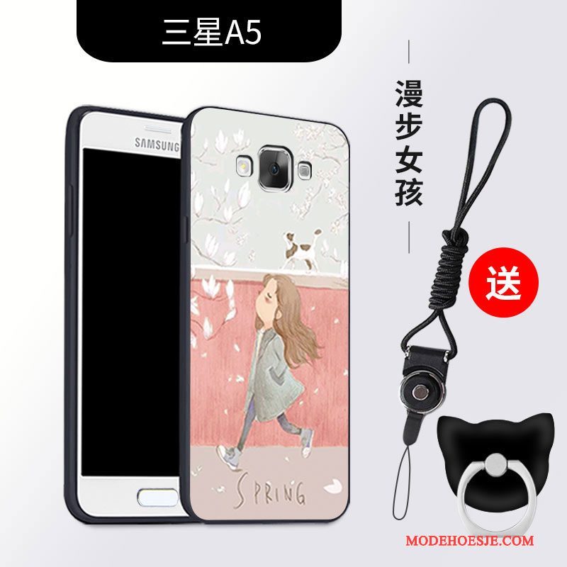 Hoesje Samsung Galaxy A5 2015 Siliconen Anti-falltelefoon, Hoes Samsung Galaxy A5 2015 Kleur