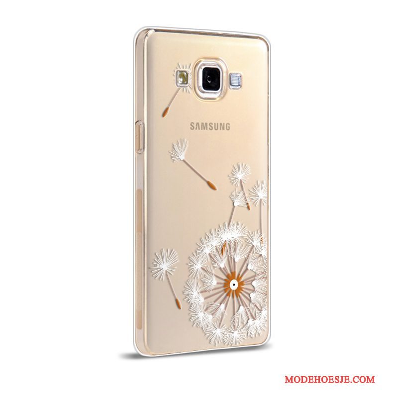 kussen een Politiek Hoesje Samsung Galaxy A5 2015 Zacht Anti-falltelefoon, Hoes Samsung Galaxy  A5 2015 Bescherming Blauw Butik