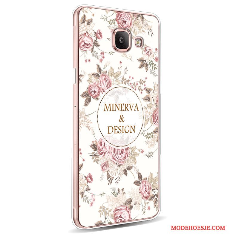 Hoesje Samsung Galaxy A5 2016 Zacht Anti-fall Lichtblauw, Hoes Samsung Galaxy A5 2016 Siliconen Nieuwtelefoon
