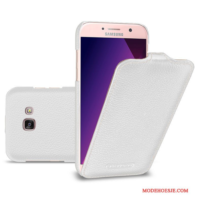 Hoesje Samsung Galaxy A5 2017 Bescherming Telefoon Geel, Hoes Samsung Galaxy A5 2017 Leer