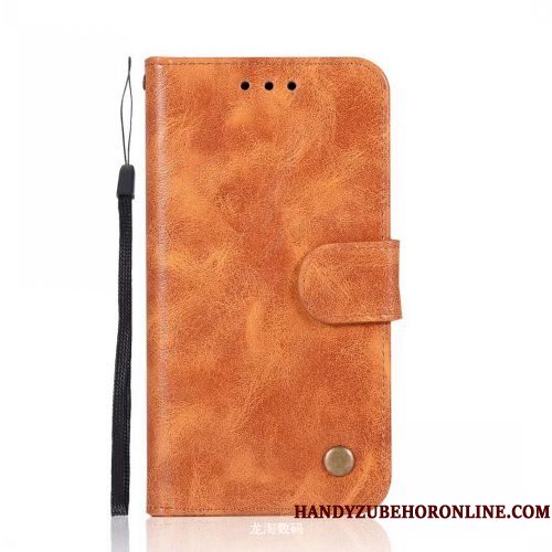 Hoesje Samsung Galaxy A50 Folio Bedrijf Hanger, Hoes Samsung Galaxy A50 Leer Telefoon Trend