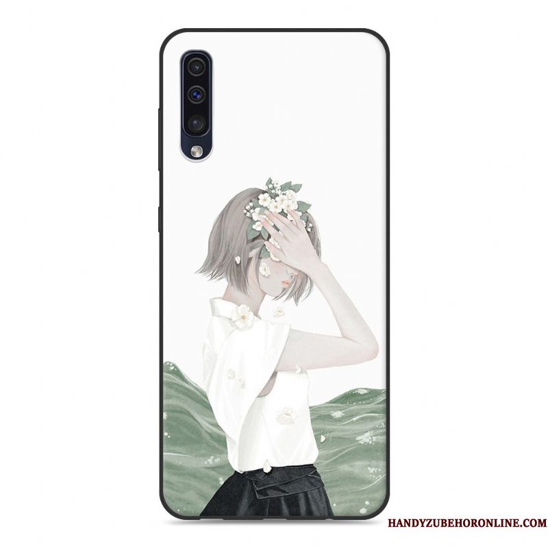 Hoesje Samsung Galaxy A50 Geschilderd Hanger Persoonlijk, Hoes Samsung Galaxy A50 Zacht Kunsttelefoon