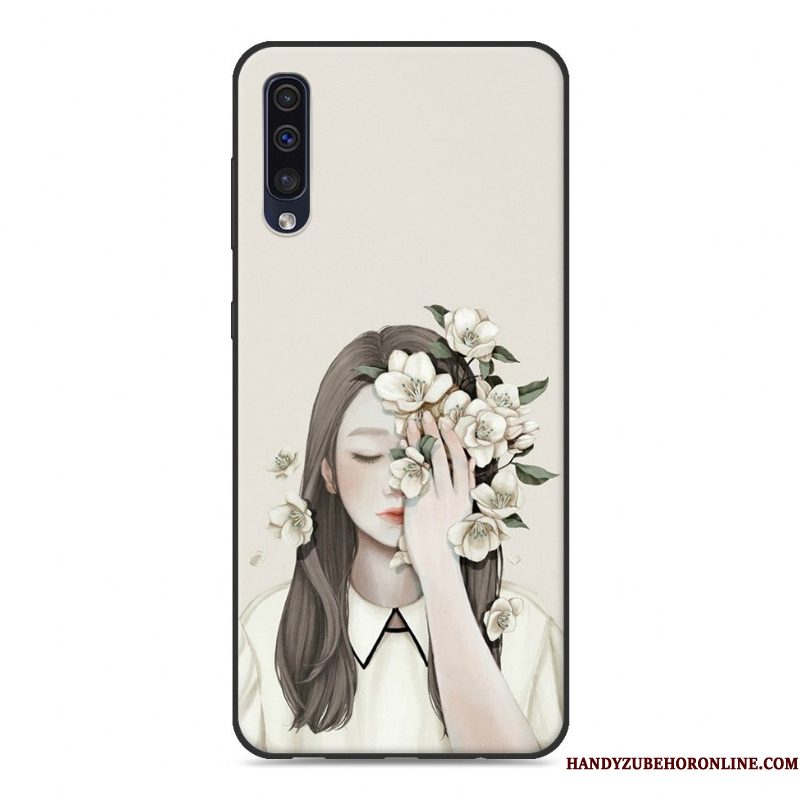 Hoesje Samsung Galaxy A50 Geschilderd Hanger Persoonlijk, Hoes Samsung Galaxy A50 Zacht Kunsttelefoon