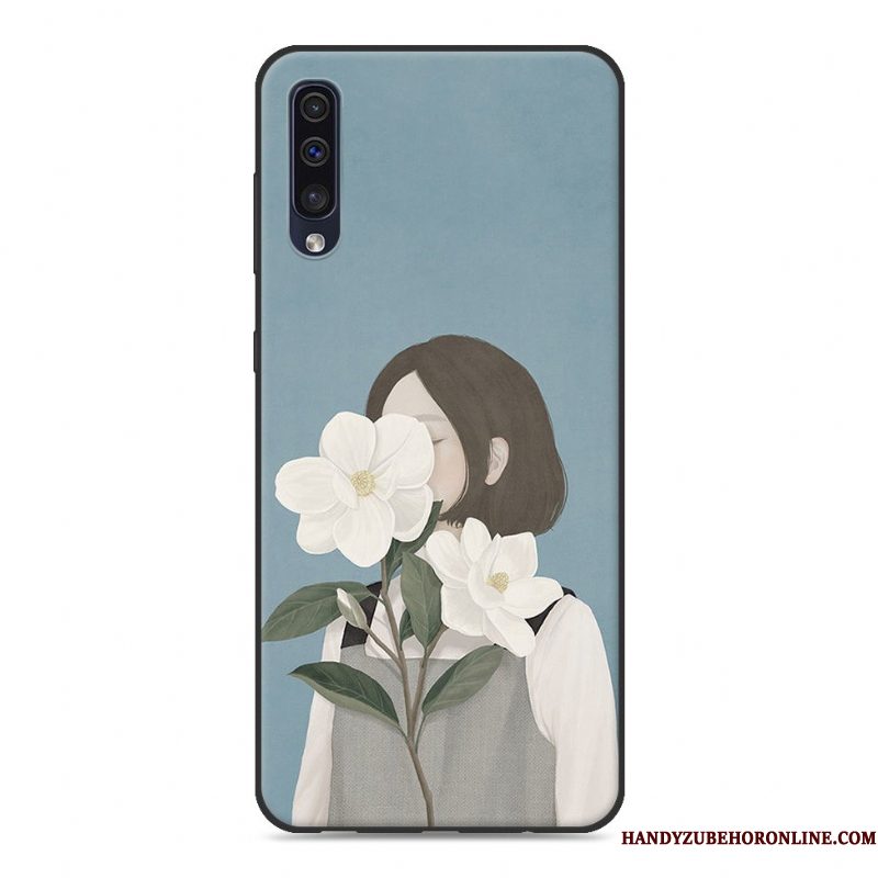 Hoesje Samsung Galaxy A50 Geschilderd Hanger Persoonlijk, Hoes Samsung Galaxy A50 Zacht Kunsttelefoon