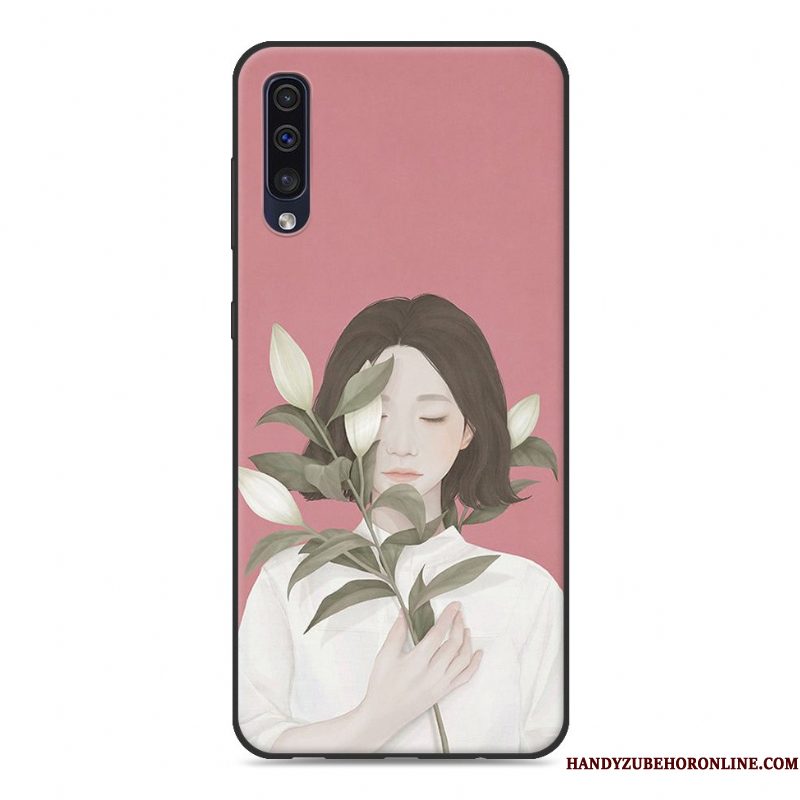 Hoesje Samsung Galaxy A50 Geschilderd Hanger Persoonlijk, Hoes Samsung Galaxy A50 Zacht Kunsttelefoon