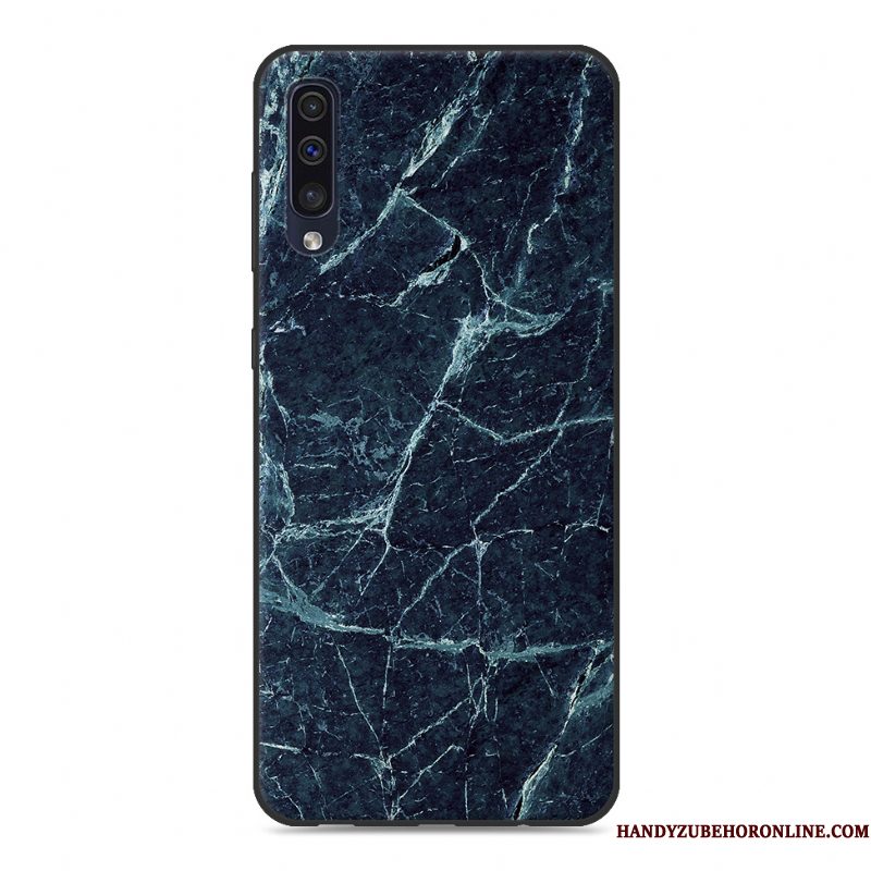 Hoesje Samsung Galaxy A50 Houtnerf Trend Groen, Hoes Samsung Galaxy A50 Scheppend Nieuw Persoonlijk